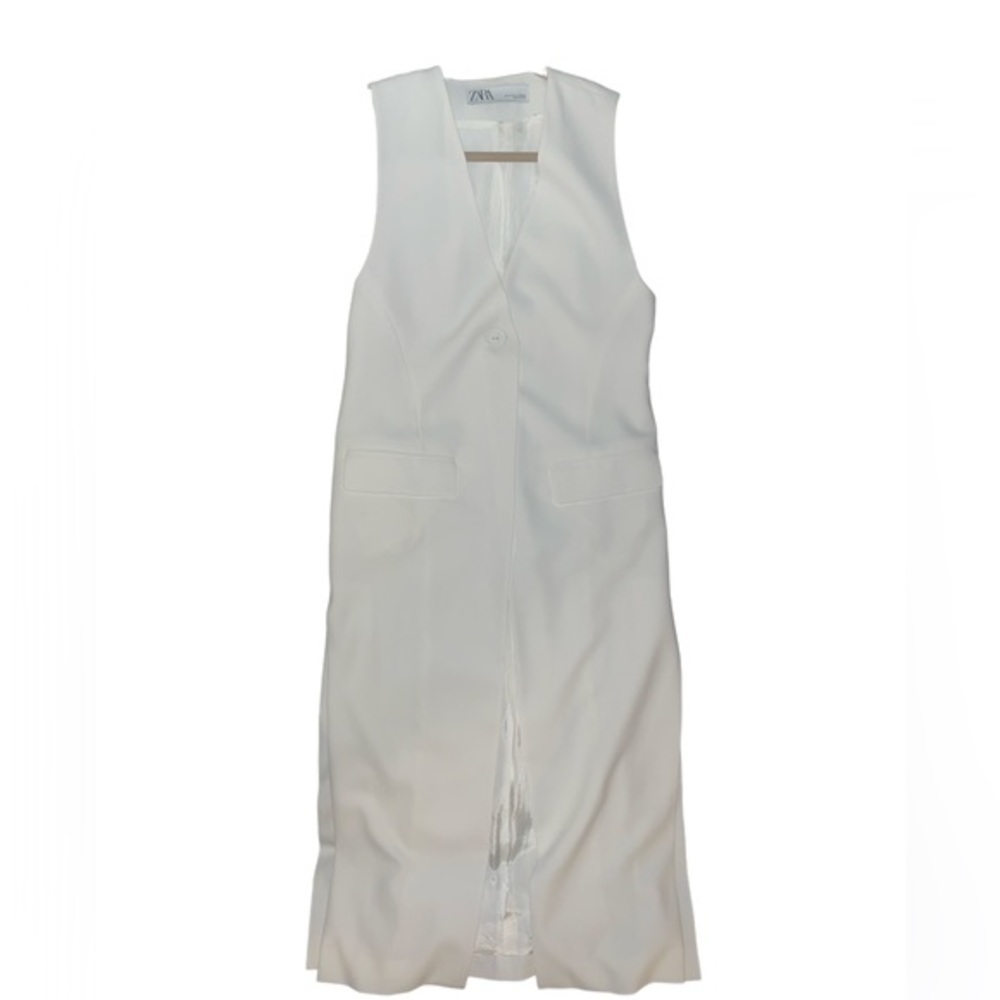 Zara Sleeveless Blazer Vest
